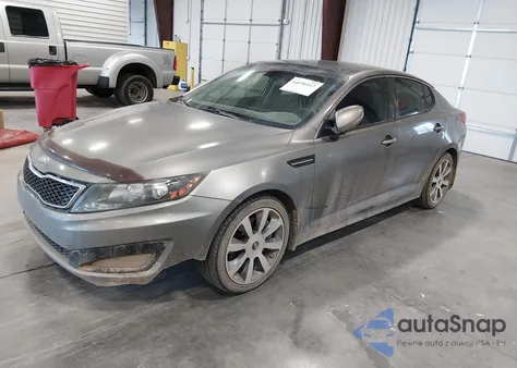 2012 Kia Optima Sx из США, поврежденный, VIN 5XXGR4A60CG014501